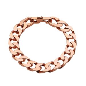 [모아르] 14K 체인 팔찌 금팔찌 할로우 클래식 (중)