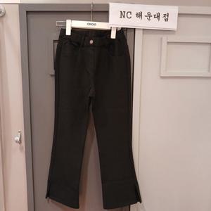 [오후]완전 편하고 날씬해보이는~스판 기모 부츠컷 팬츠 OHTC23T53