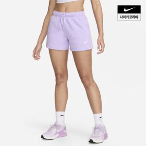 [나이키] 스포츠웨어클럽플리스여성미드라이즈쇼츠 DQ5803-511