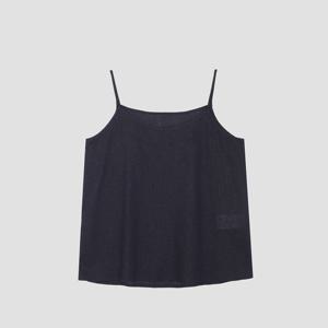 [UNIT]브이넥 스트링 탑 [UFJWSN248N-NAVY]