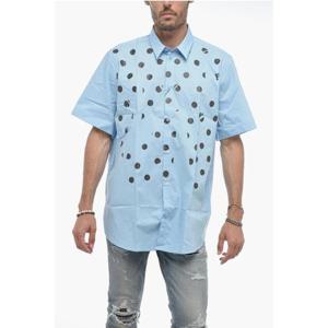 라프 시몬스 반팔 셔츠 231 M281 0040 Light blue