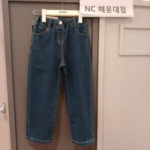 [오후]스판짱~부드러운 데님~다트 기모 데님바지  OHTJ24T51