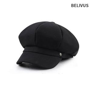 [빌리버스] 남성 무지 빵모자 팔각모 BHW004