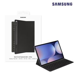 삼성정품 갤럭시탭S10플러스 슬림 AI키보드북커버 케이스 갤럭시탭S9플러스 탭S9FE플러스 호환 S펜 수납가능 AI키 탑재 EF-DX820 N