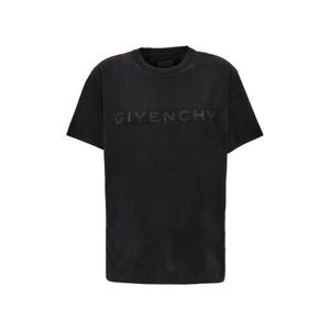 지방시 반팔 티셔츠 BW707Z3YGQ 001 BLACK