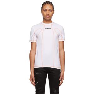 25 FW 저스트 카발리 남성 화이트 피케 티셔츠 221016M213007