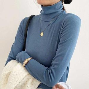 여자 코디 기본템 레이어드 패션 목티 봄가을 티셔츠