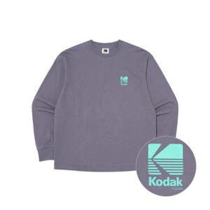 [코닥어패럴] 빅로고 그래픽 긴팔 티셔츠 GREY