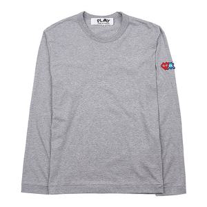 [꼼데가르송] 남성 인베이더 롱 슬리브 티셔츠 P1T330 GRAY