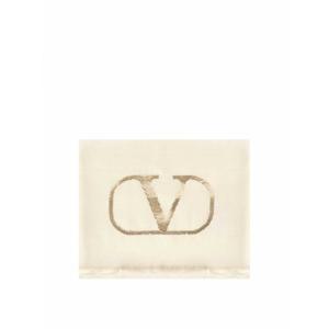 [VALENTINO] 라프리마 여성 스카프 브이 로고 시그니처 캐시미어 앤 실크 숄 5W2EB107LMKZYC 베이지 /8