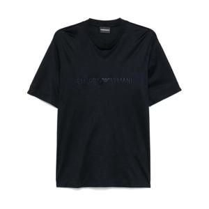 엠포리오 아르마니 남성 네이비 반팔 티셔츠 EM001070 AF13747UB118