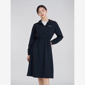 [디스커버리] 여성 아노락 우븐 원피스 DWOP41044-BKS