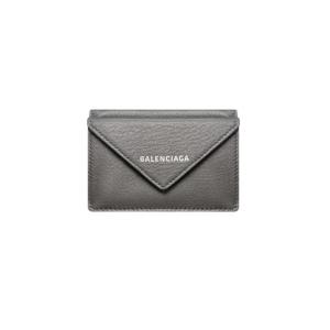 발렌시아가 파피에르 미니 지갑 다크 그레이 391446DLQ0N1215