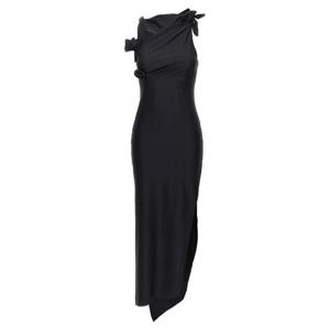 COPERNI 39비대칭 플라워39 롱 드레스 COPR44545CBLACK