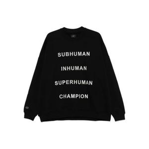 릭오웬스 x 챔피온 긴팔 티셔츠 CM01E1669 CHFE 09 BLACK