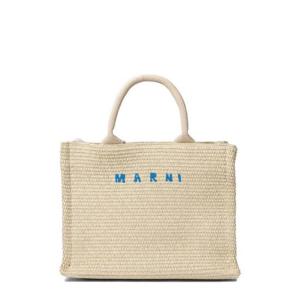 Marni Tropicalia 로고 자수 스몰 토트백 SHMP0077U0P3860 00W11 TP934460862