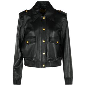 마이클 코어스 가죽 자켓 MT520IQFAF001 Black