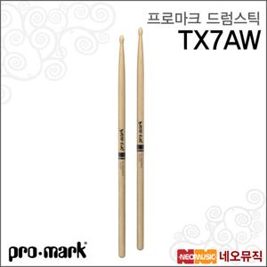 프로마크 TX7AW 드럼스틱 /PROMARK/히코리 우드팁