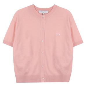 라프리마 메종키츠네 베이비 폭스 패치 레귤러 반팔 가디건 OW00513-KT1036-0140
