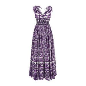 돌체앤가바나 마이올리카 맥시 원피스 F6TYSTHH5EN IP3TN