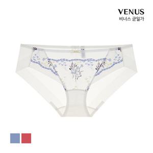 [균일가][출고가 27000원]플라워 자수 헴팬티(SVPT1782H)