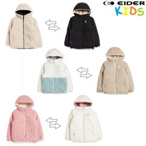 아이더 [택가 239,000원] 키즈 남녀공용 알로 리버시블 양면 플리스 다운 자켓 JUW22596