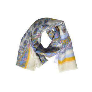에트로 머플러 스카프 WATA0006AK640 X0800 Crema azzurro