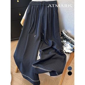 [앳마크]ATMARK (77까지)에스닉레이스와이드밴딩팬츠_AA56PT004G