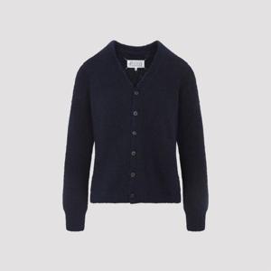 마르지엘라 가디건 S51HP0023 M13154 002F NAVY DARK BROWN