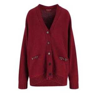 구찌 가디건 836378 XKE0Y6122 Red wine
