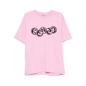겐조 반팔 티셔츠 FF65TS2614SI 30 PINK