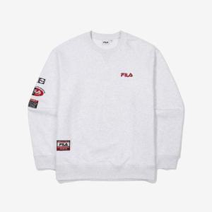 [휠라] TAG가 79,000원 헤리티지 와펜 맨투맨 (FS2POF1117X_WTM)