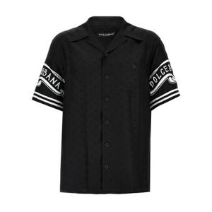 돌체앤가바나 반팔 셔츠 G5JH9TGI979N0000 White Black
