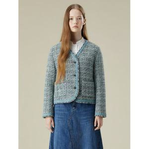 [써스데이아일랜드]멀티 트위드 자켓(T238MJK237W)