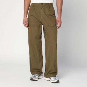 CP COMPANY Beige green cotton trousers 19CMPA065A110324GXLCPCOM-652