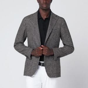 TAGLIATORE Brown jacket in Prince of Wales check 1SMC22K850054XLTAGLT-M520