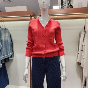 수스 HC04 금장 단추 가디건 S243NKT951