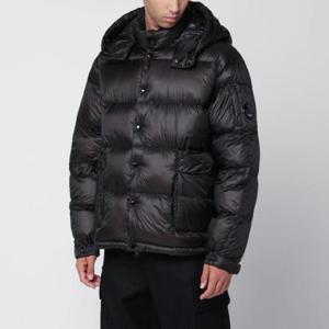CP COMPANY Matte black nylon jacket 19CMOW191A110416AXLCPCOM-999