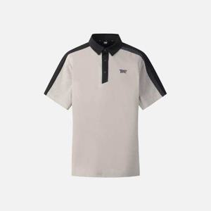 PXG골프긴팔 UQC PIMPM2233-05 남성 여름 카라 블록 타공 카라 티셔츠