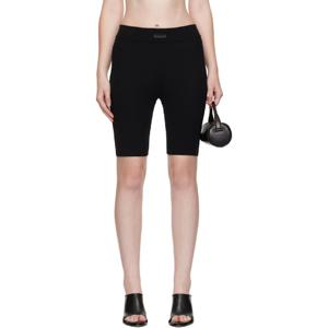 피어오브갓 반바지 블랙 소프트 골지 바이커 쇼츠 252161F088002