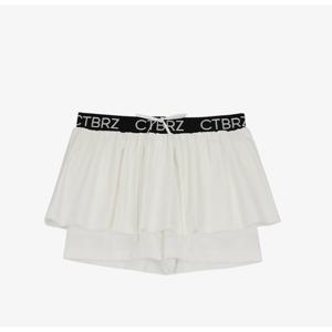 시티브리즈 에센셜 로고 밴딩 나일론 팬츠 스커트 BB CTG2SK91 WH
