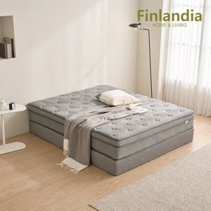 핀란디아 리슬립 28cm 호텔식 유로탑 포켓 독립스프링 퀸 매트리스 Q