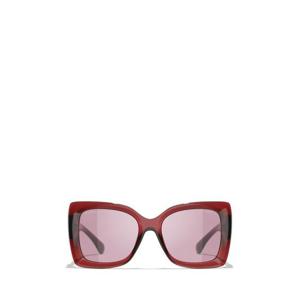 샤넬 선글라스 CH5555 1819EV CRYSTAL BORDEAUX