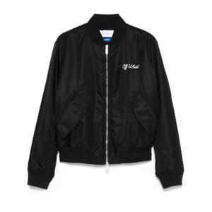 오프화이트 자켓 OMEH05EC99FAB001 1001 BLACK WHITE