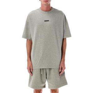 피어오브갓 반팔 티셔츠 125SP254195F CH CONCRETE HEATHER