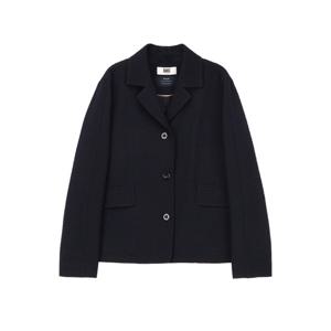 닥스 여성 25FW 닥스레이디스 위크다크네이비 울혼방 3버튼 자켓 DLJA5D909N3