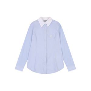 [에꼴드파리]와펜 카라배색 셔츠_RB32WBAM03Z