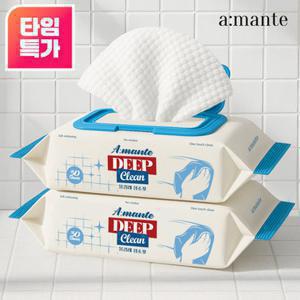 [신제품 런칭 EVENT] 물걸레청소포 먼지 바닥 청소물티슈 대형 5팩 150매
