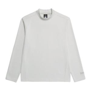 N254MTS210 하프넥 긴팔 티셔츠 L/GREY