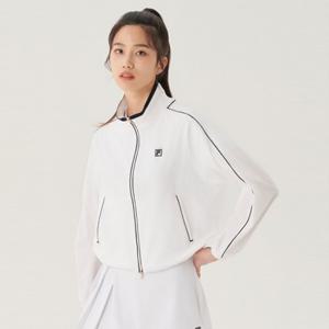 휠라 경량 스트레치 라인 포인트 바람막이 FS2JKG2361F_WHI